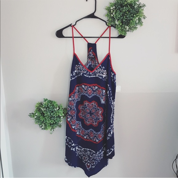 BeBop Dresses & Skirts - BEBOP Red white and blue dress size small